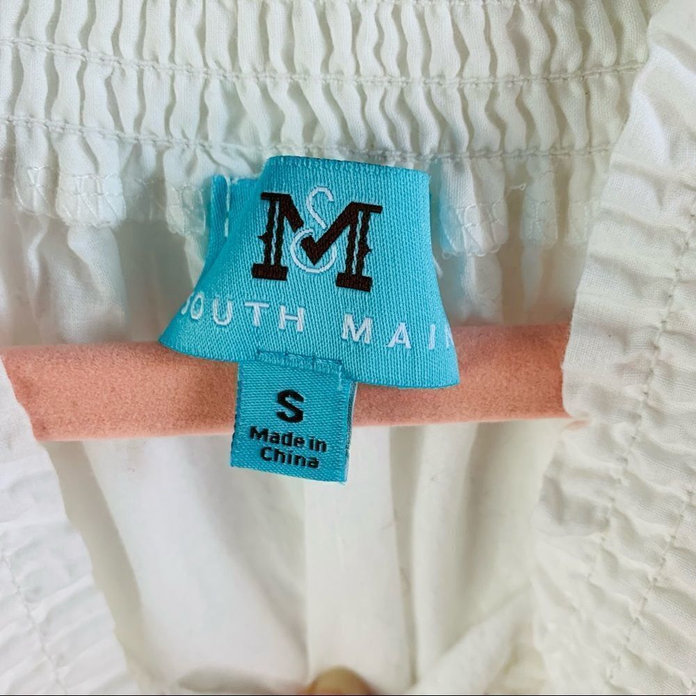 South Main Embroidered Off Shoulder Top - Picture 2 of 3
